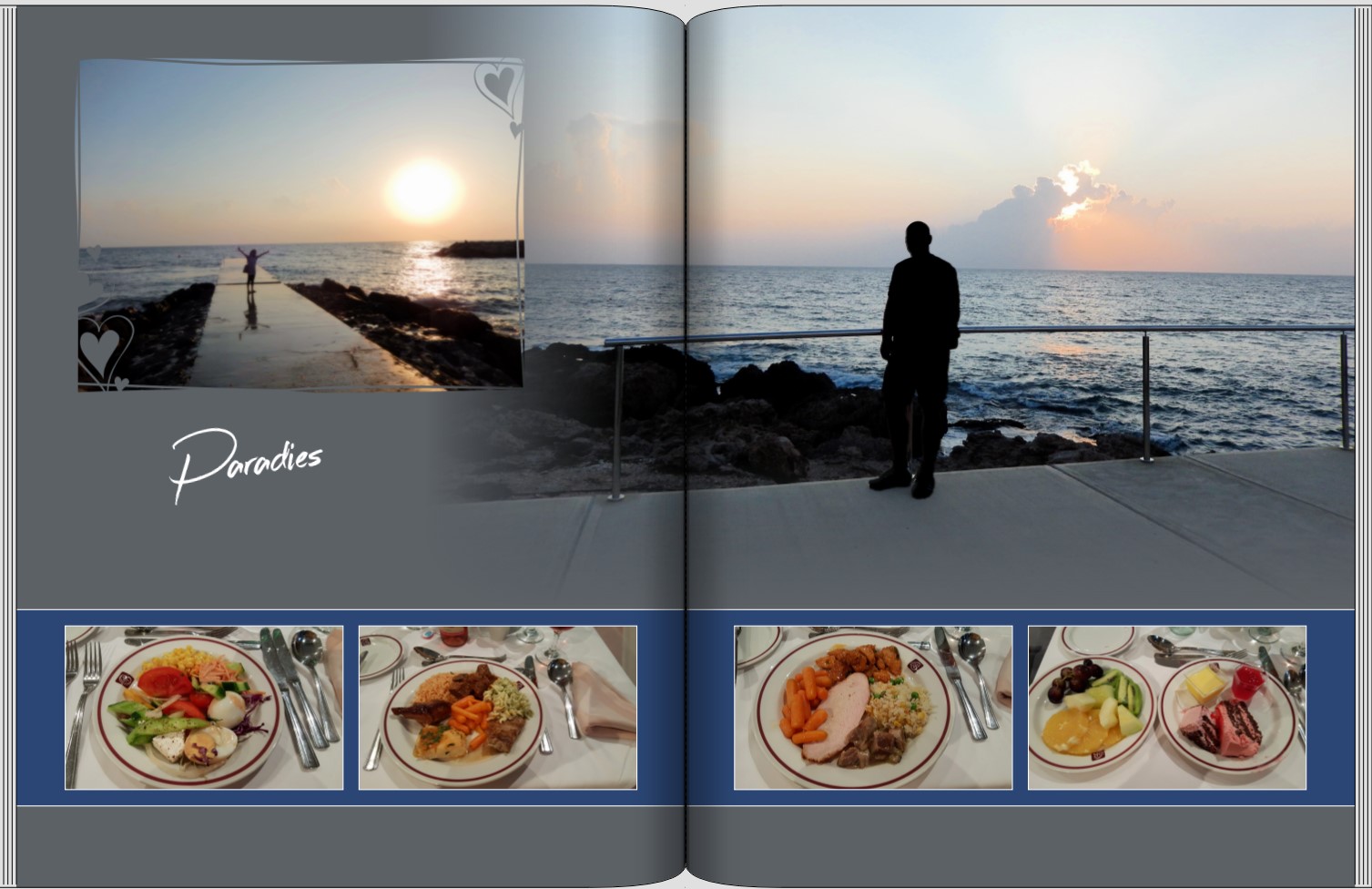 Kundenbeispiel Zypern: Typ Brilliant, A4 Hochformat, Hardcover, Klassikpapier / Digitaldruck Matt