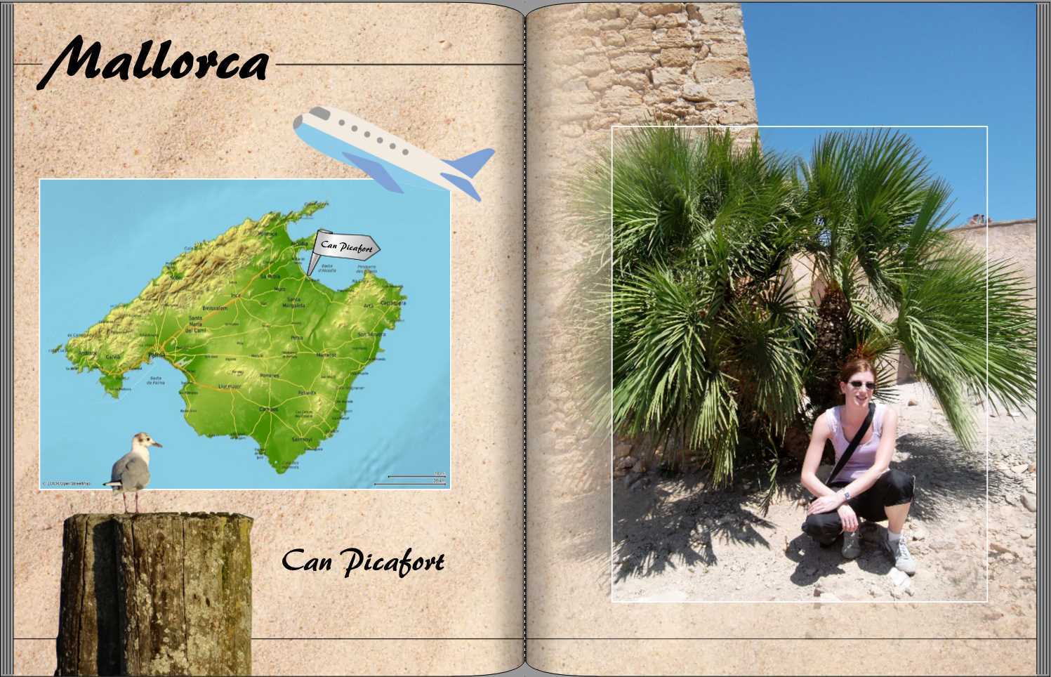 Seite 16 + 17 Musterfotobuch Typ Brilliant Hochformat Seite 16 + 17 des Musterfotobuchs Typ Brilliant Hochformat