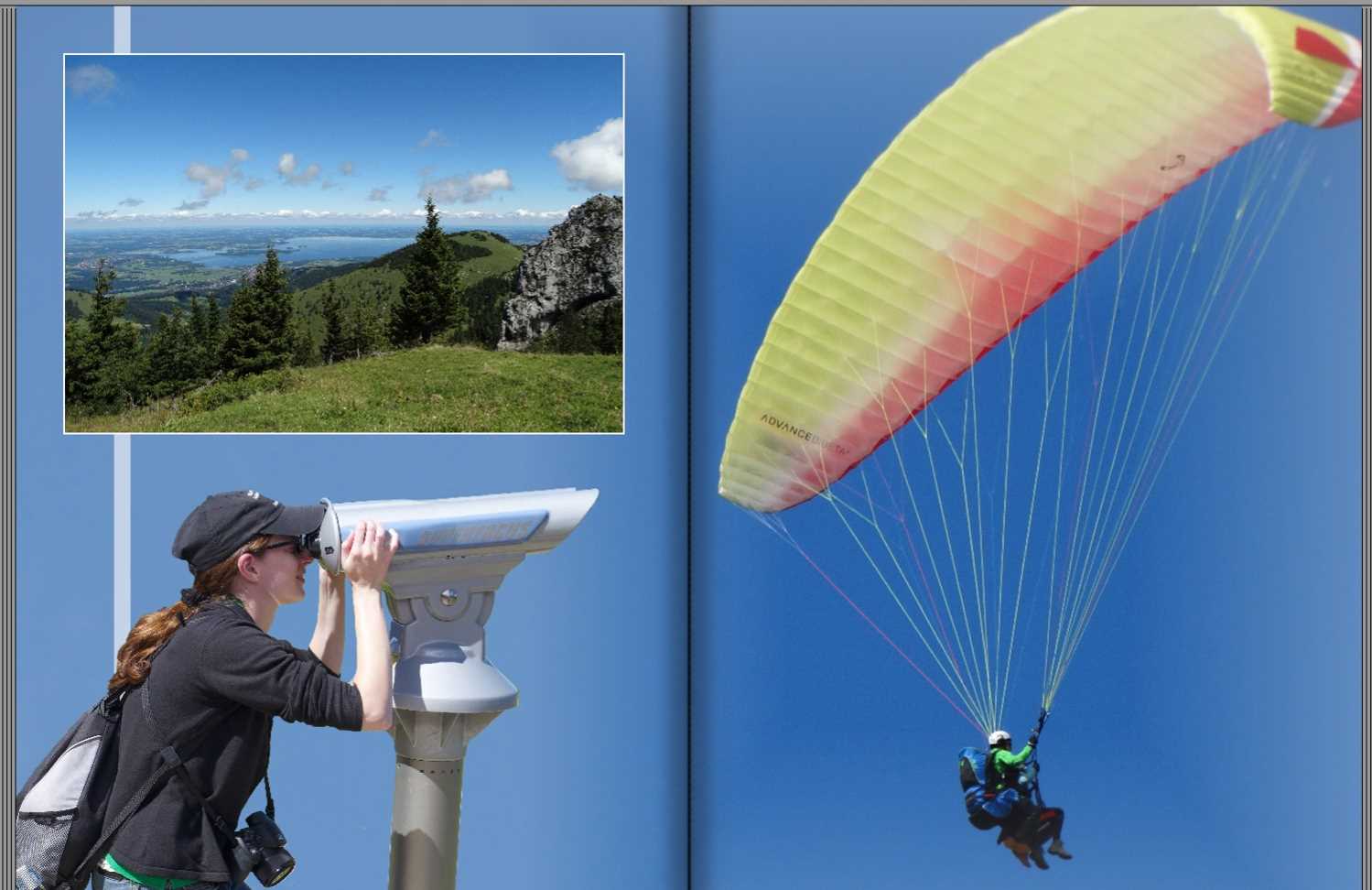 Seite 8 + 9 Musterfotobuch Typ Brilliant Hochformat Seite 8 + 9 des Musterfotobuchs Typ Brilliant Hochformat