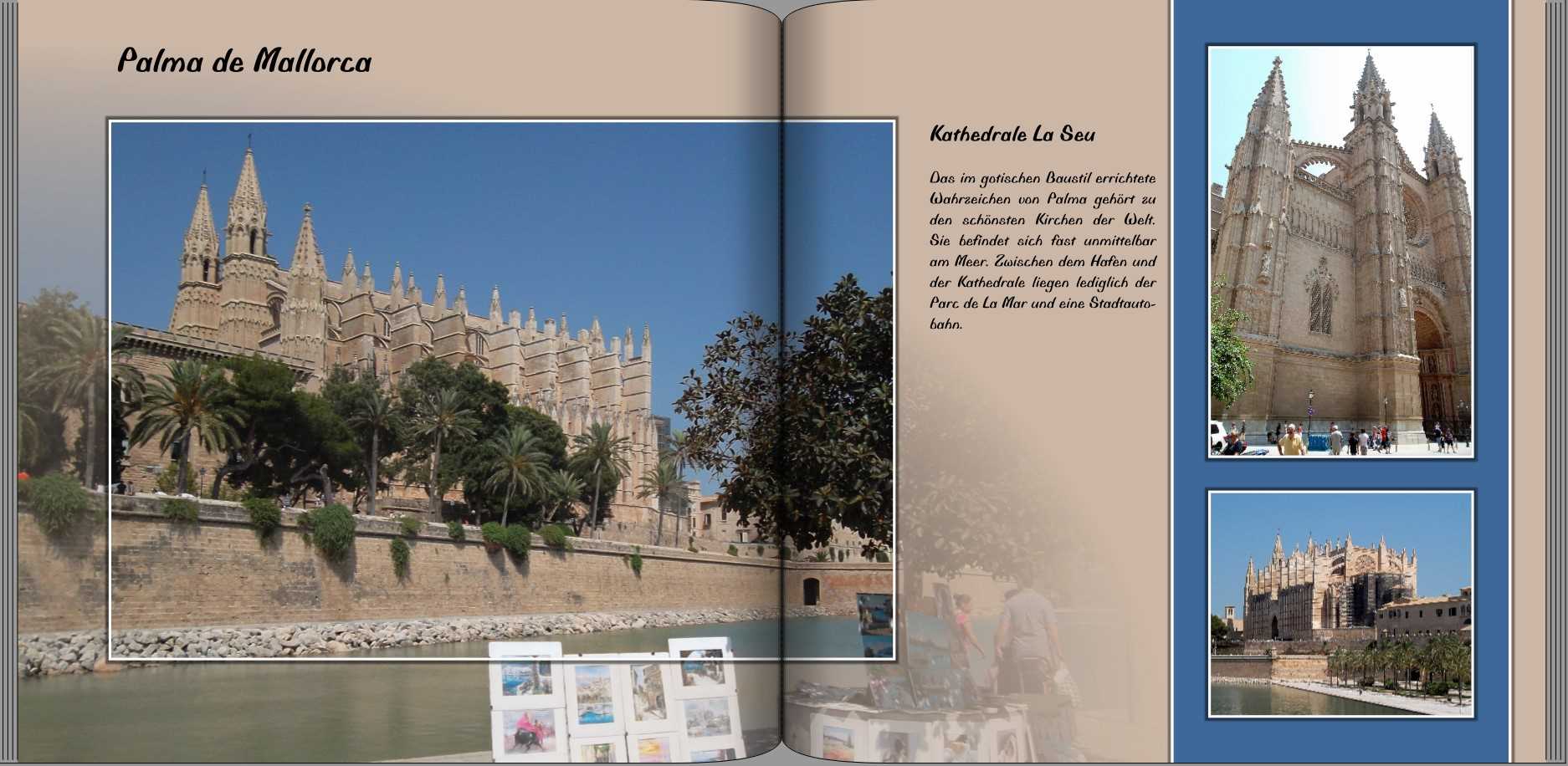 Musterfotobuchs Typ Brilliant Quadratisch - Seite 20 + 21 Seite 20 + 21 des Musterfotobuchs Typ Brilliant im Format Quadratisch