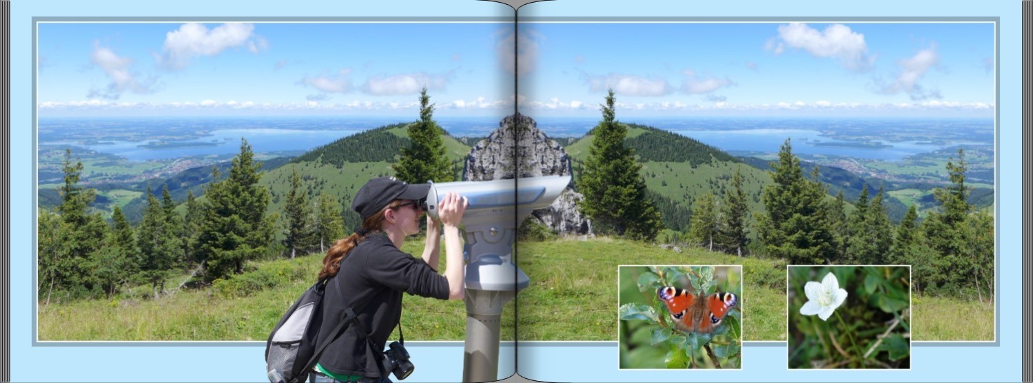 Seite 8 + 9 Musterfotobuch Typ Brilliant Querformat Seite 8 + 9 des Musterfotobuchs Typ Brilliant Querformat